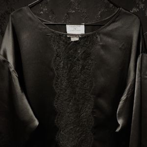 Valentino Intimo Couture Silk Shirtdress